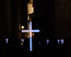 Cruz Guía de Jesús Condenado en la Cuesta de la Compañía