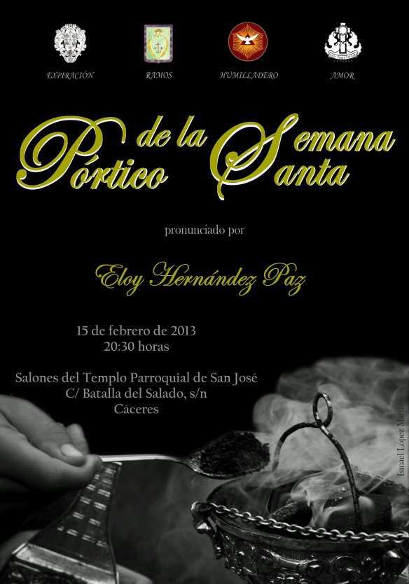 Cartel Oficial del Pórtico de la Semana Santa 2013