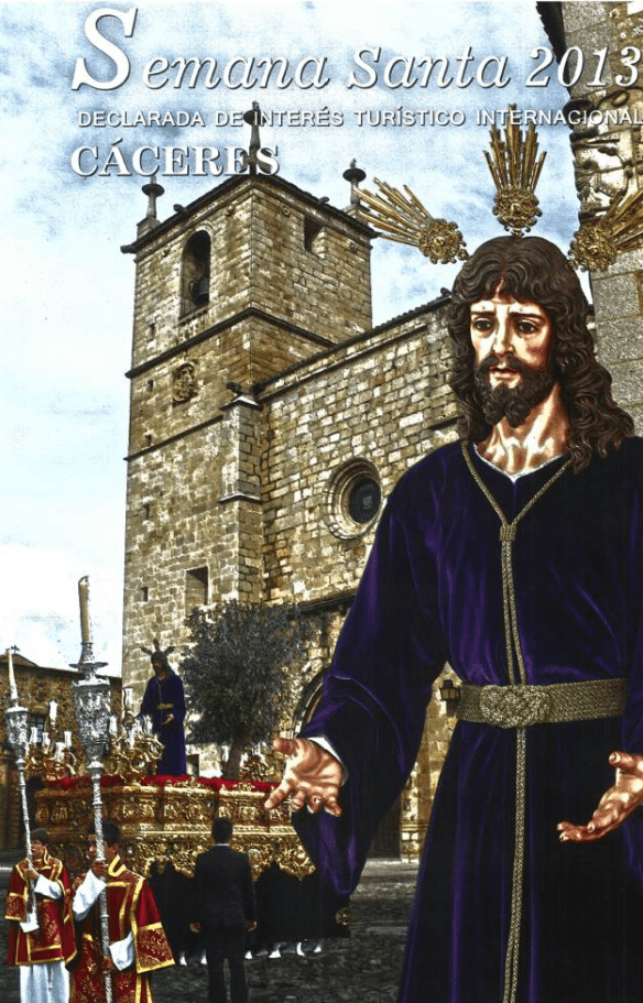 Cartel Semana Santa Cáceres 2013