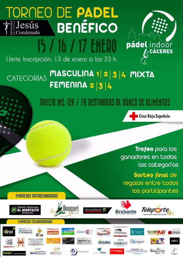 2016 torneo padel HUJC